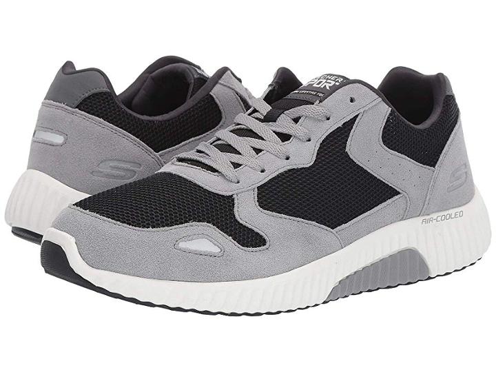 Skechers Paxmen (gray/black) Men's Shoes