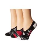 Vans Holicraz Canoodles 3-pack (multi) Women's Crew Cut Socks Shoes