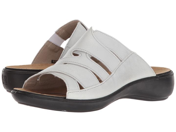 Romika Ibiza 87 (silver Metallic) Women's Sling Back Shoes