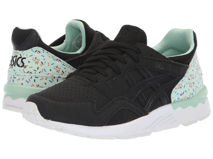Asics Kids Gel-lyte V (big Kid) (black/black) Kids Shoes