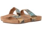 Vionic Jura (blue Radiance Snake) Women's Sandals