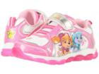 Josmo Kids Paw Patrol Lighted Sneaker (toddler/little Kid) (pink) Girl's Shoes