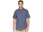 Reyn Spooner North Shore Juice Tailored Fit Aloha Shirt (indigo) Men's Short Sleeve Button Up