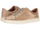 Frye Ivy Low Lace (gold Metallic Full Grain) Women's Lace Up Casual Shoes