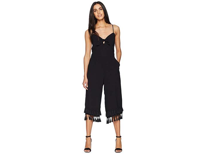 Adelyn Rae Sandy Culottes (black) Women's Jumpsuit & Rompers One Piece