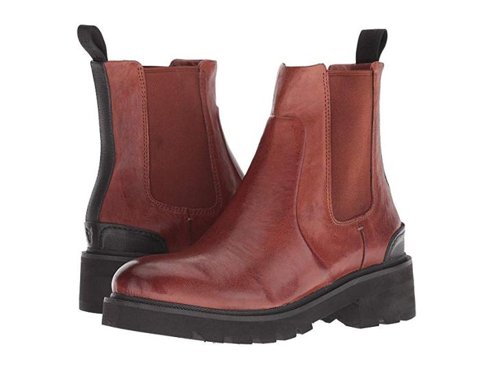 Frye Allison Chelsea (cognac Antique Soft Vintage) Women's  Boots