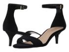 Nine West Leisa Heel Sandal (black Fabric) Women's Shoes