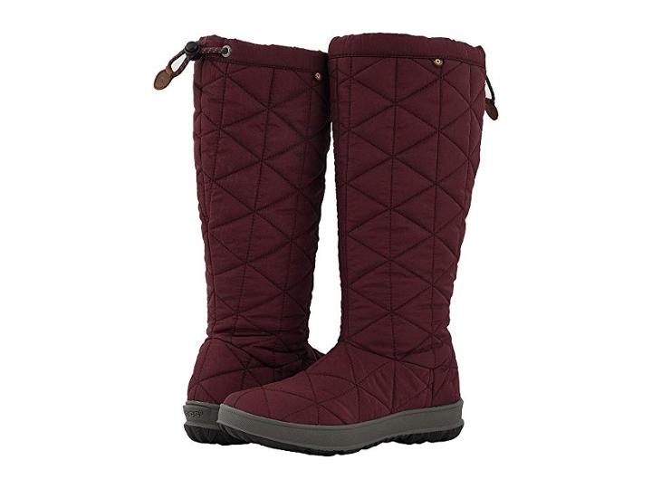 Bogs Snowday Tall (wine) Women's Rain Boots