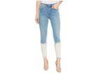 1.state Five-pocket Dip-dye Hem Skinny Jeans In Riviera Wash (riviera Wash) Women's Jeans