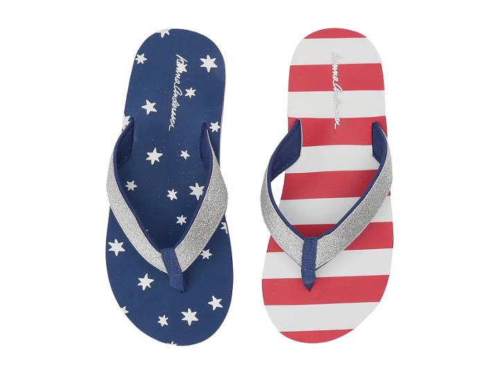 Hanna Andersson Art (toddler/little Kid/big Kid) (deep Blue Sea) Girls Shoes
