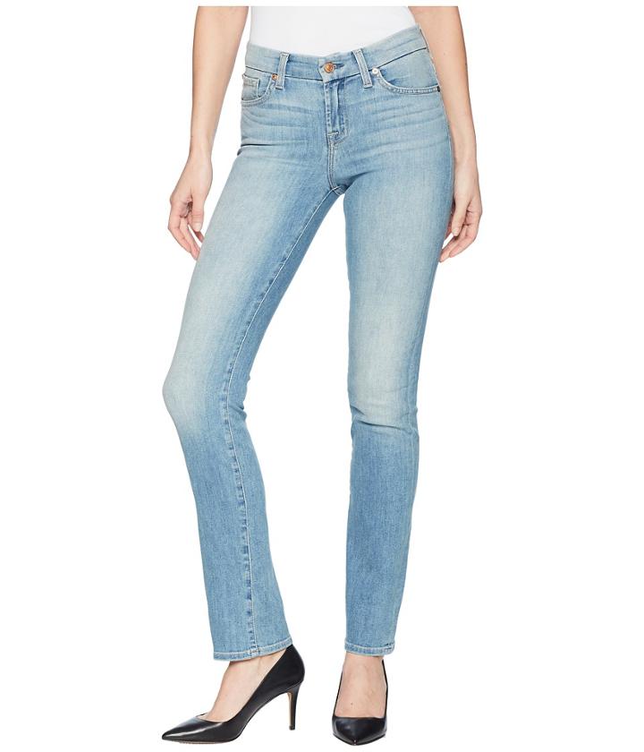 7 For All Mankind Kimmie Straight In Desert Heights (desert Heights) Women's Jeans