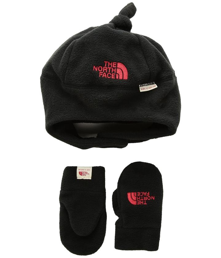 The North Face Kids Nugget Box Set (infant) (tnf Black/tnf Red) Knit Hats