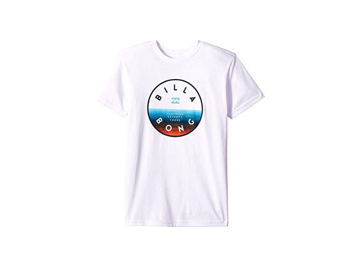 Billabong Kids Rotor Tee (big Kids) (white) Boy's T Shirt