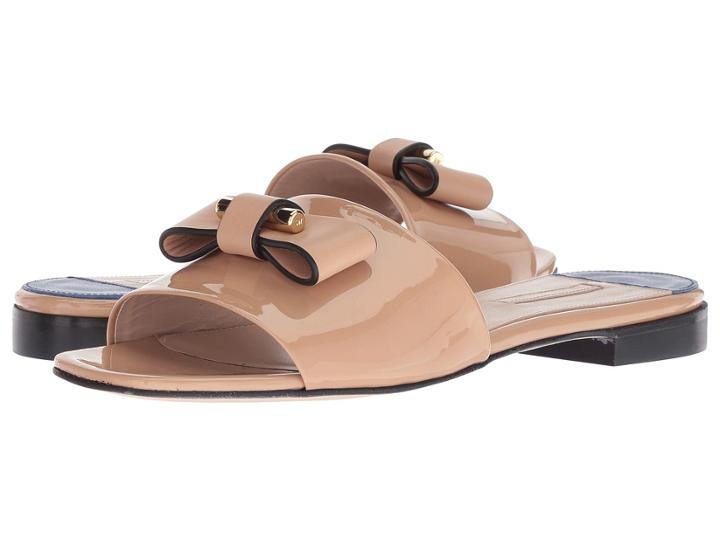 Stuart Weitzman Belle Slide (adobe Cristal) Women's Shoes