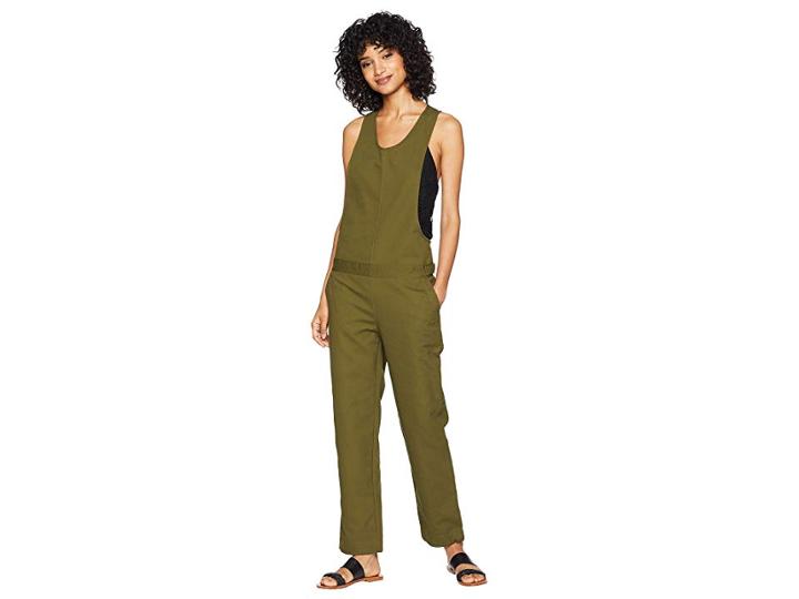 Hurley Modernist Jumpsuit (olive Canvas) Women's Jumpsuit & Rompers One Piece