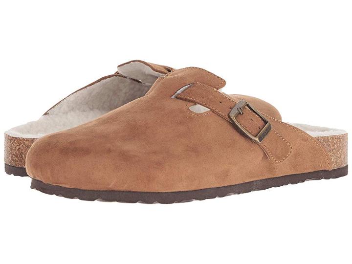 Unionbay Drinky (chestnut/white Fleece) Women's Shoes