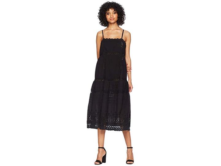 Free People This Is It Slip (black) Women's Dress