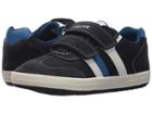 Geox Kids Vita 31 (big Kid) (navy/white) Boy's Shoes