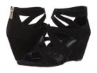 Isola Filisha (black King Suede) Women's Dress Sandals