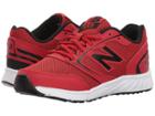 New Balance Kids Kr455v1y (little Kid/big Kid) (team Red/black) Boys Shoes