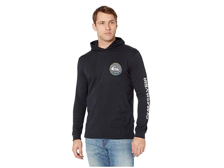 Quiksilver Check This Hoodie (black) Men's Sweatshirt