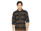 O'neill Ridgemont Flannel Woven Top (coffee) Men's Clothing
