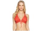 Robin Piccone Carly Halter Top (pimento) Women's Swimwear