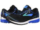 Brooks Ghost 10 (black/turquoise/blue) Men's Running Shoes