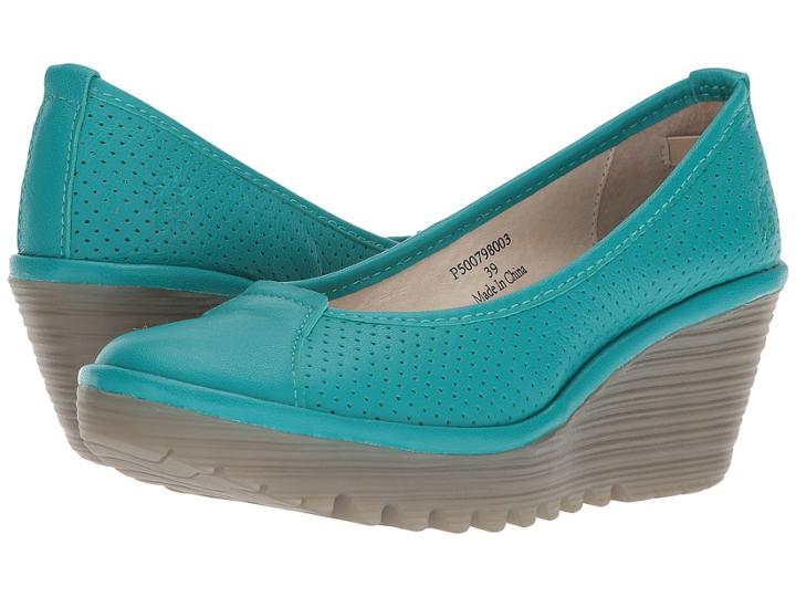 Fly London Yuzi798fly (verdigris Mousse) Women's Shoes