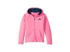 The North Face Kids Surgent 2.0 Full Zip Hoodie (little Kids/big Kids) (gem Pink) Girl's Sweatshirt