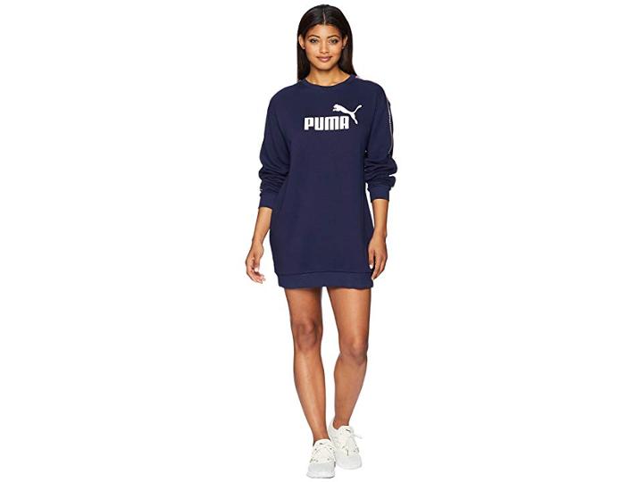 Puma Tape Terry Dress (peacoat) Women's Dress