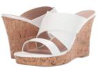 Charles By Charles David Leslie Wedge Sandal (white) Women's Wedge Shoes
