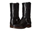 Frye John Addison Harness (black Smooth Pull-up Leather) Men's Boots