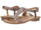 Naturalizer Windham (bronze/alloy/metallic Leather) Women's Sandals
