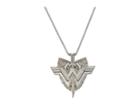 Alex And Ani Wonder Woman Shield 29 Necklace (rafaelian Silver) Necklace