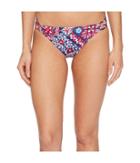 Tommy Bahama Persian Patchwork Ring Hipster Bikini Bottom (bright Fuchsia) Women's Swimwear