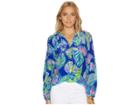 Lilly Pulitzer Elsa Top (multi Casa Del Sol Small) Women's Blouse