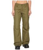 The North Face Sally Pants (burnt Olive Green) Women's Outerwear