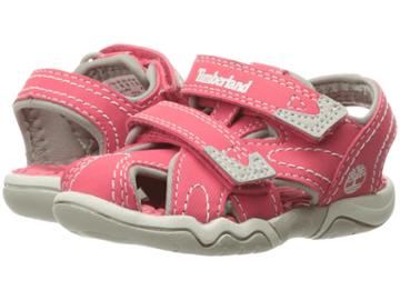 Timberland Kids Adventure Seeker Closed Toe Sandal (toddler/little Kid) (geranium) Boys Shoes
