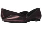 Marc Fisher Ltd Sunny D'orsay Flat (wine Leather) Women's Dress Flat Shoes