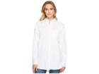 Lauren Ralph Lauren Oversized Cotton Poplin Shirt (white) Women's T Shirt