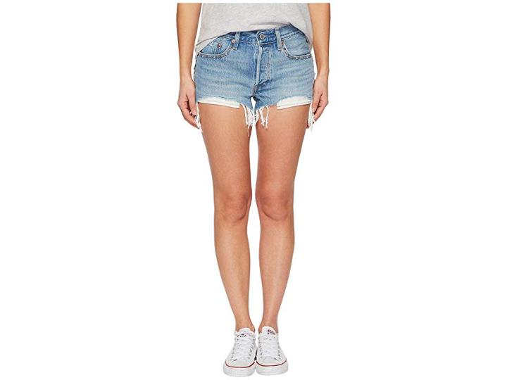 Levi's(r) Premium Premium 501 Shorts W/ Embellishment (hotline Bling) Women's Shorts