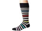 Paul Smith Dash Stripe Socks (black Multi) Men's No Show Socks Shoes