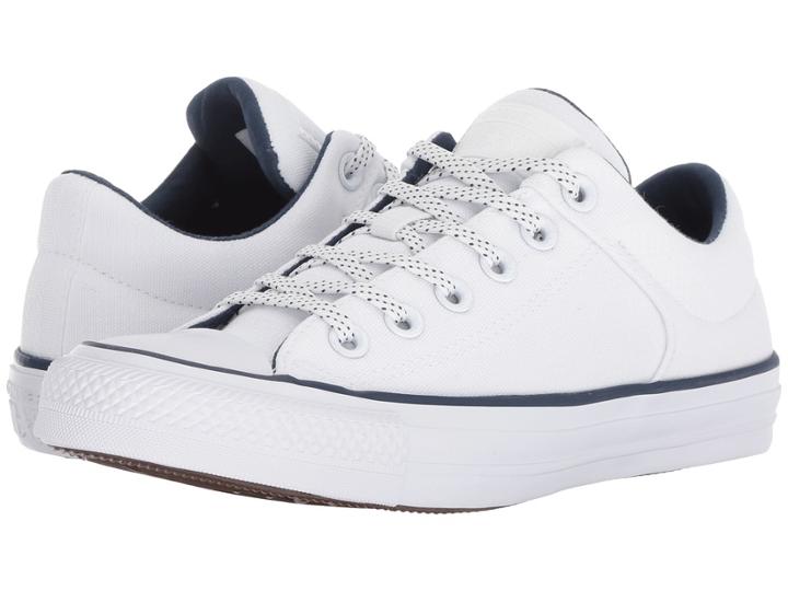 Converse Chuck Taylor(r) All Star(r) High Street Ox (white/navy/white) Shoes