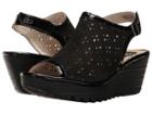 Fly London Ybel715fly (black Cupido/damani) Women's Shoes
