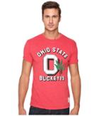 The Original Retro Brand Ohio State Short Sleeve Heather Tee (heather Red) Men's T Shirt