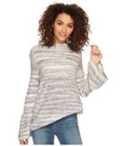 Kensie Space Dye Punk Yarn Sweater Ksdk5673 (earl Grey Combo) Women's Sweater