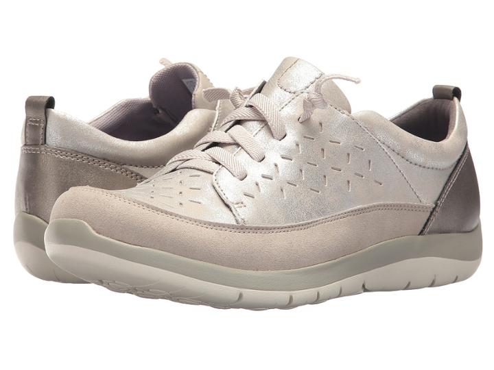 Aravon Wembly Lace (silver) Women's Shoes