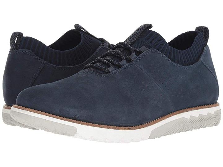 Hush Puppies Expert Knit Oxford (navy Nubuck) Men's  Shoes