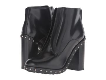 Dolce & Gabbana Studded Sole Ankle Boot (black) Women's Dress Boots